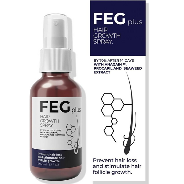 Feg Plus Hair & Beard Growth Serum Spray 50ml