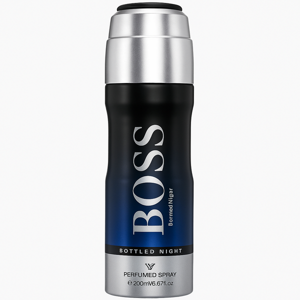 BOSS Bottled Night Perfumed Spray For Men (200ml)